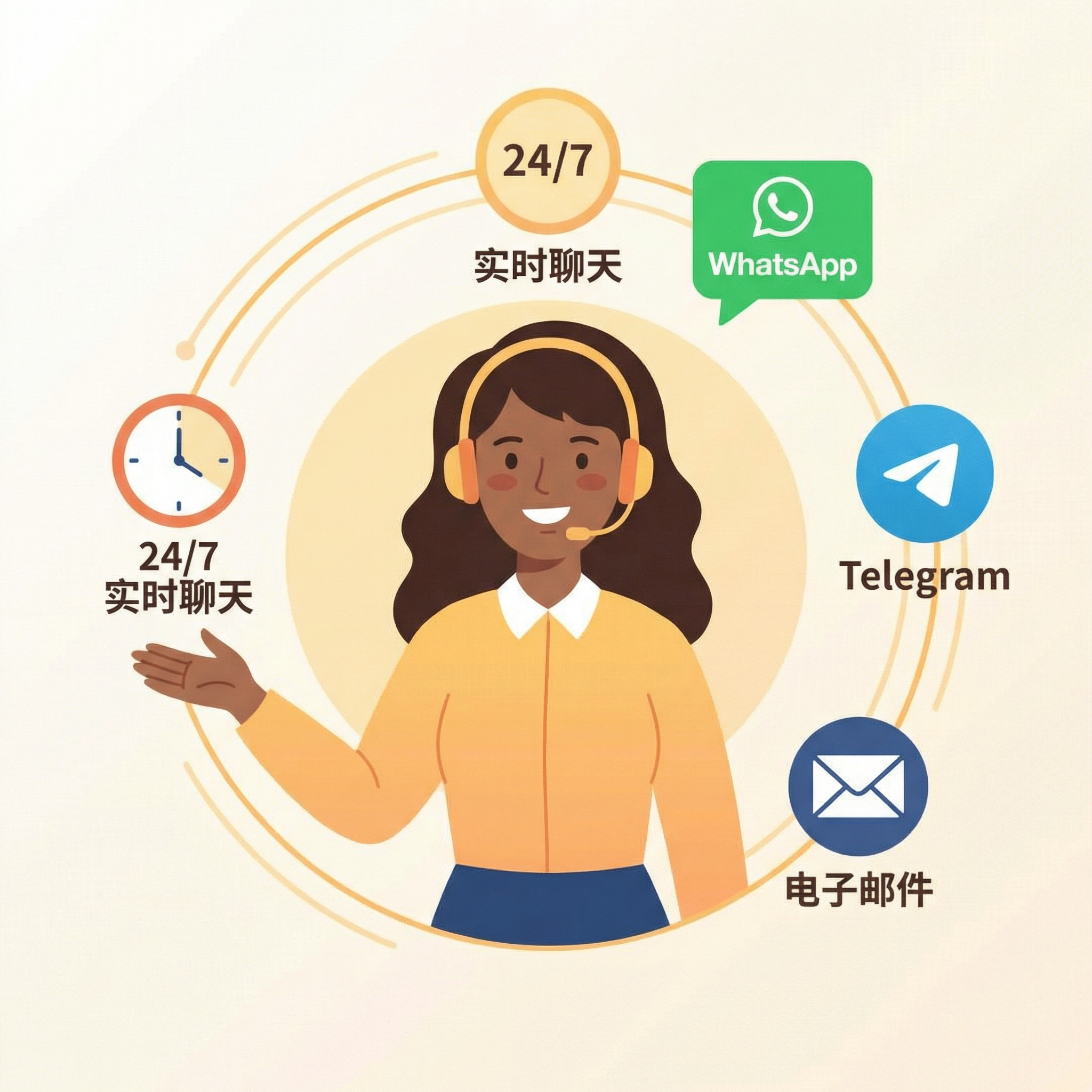 菠菜网多渠道客户支持服务